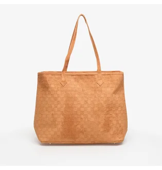 Сумка женская Air Jordan Suede Monogram Tote Brown LM9206-X6X