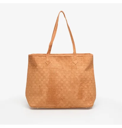 Сумка жіноча Air Jordan Suede Monogram Tote Brown LM9206-X6X