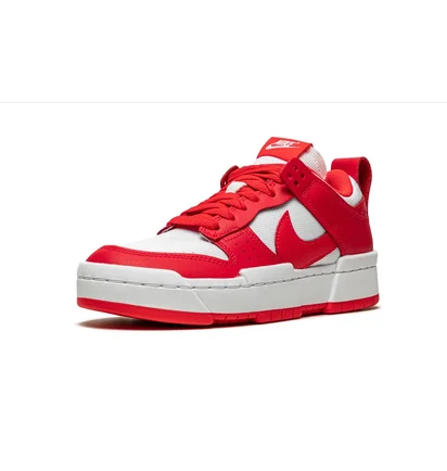 Кроссовки женские Nike Dunk Low Disrupt White/Red CK6654-601