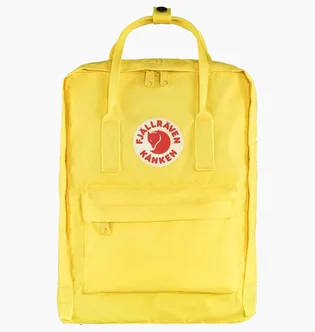 Рюкзак унисекс Fjallraven Kanken Yellow 23510.126