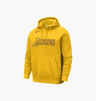 Худи мужское Nike Los Angeles Lakers Courtside Yellow Dr9314-728