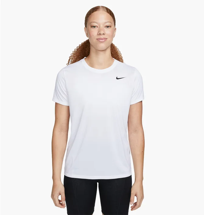 Футболка женская Nike T-Shirt Dri-Fit White DX0687-100