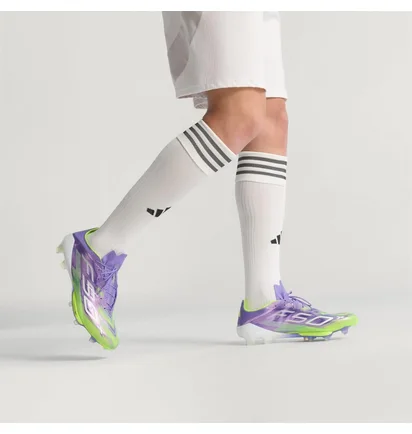 Бутсы мужские Adidas F50+ Violet/Green JS3211