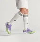 Бутсы мужские Adidas F50+ Violet/Green JS3211
