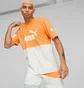 Футболка мужская Puma Power Colourblock Orange/White 673321-46