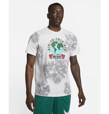 Футболка мужская Nike Hoops International White Dr8916-506