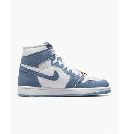 Кроссовки женские Air Jordan 1 High Og Denim Light Blue/White DM9036-104