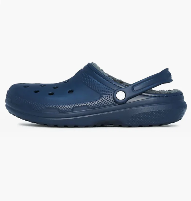 Тапочки унисекс Crocs Classic Lined Clog Blue 203591-459
