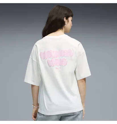 Футболка жіноча Puma Graphics Bubble White 634590-02