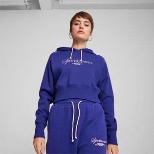 Худі жіноче Puma Classics+ Relaxed Blue 626559-27