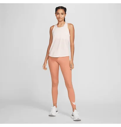 Легінси жіночі Nike One Swoosh Run Peach DM7767-824