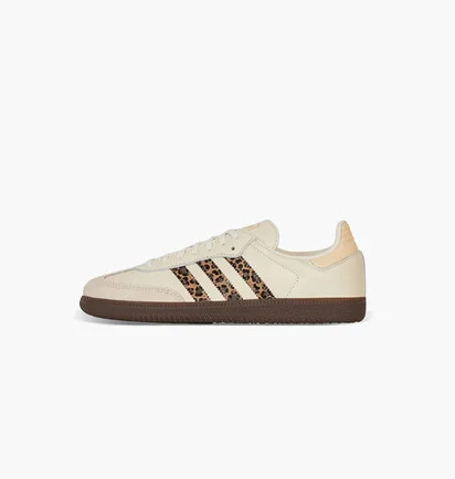 Кросівки дитячі Adidas Samba Og Leopard White JQ5874