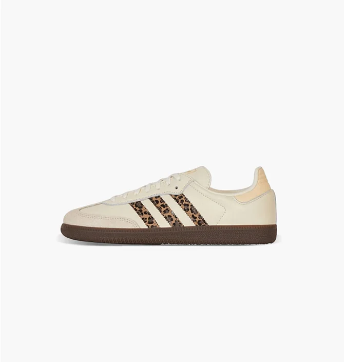 Кросівки дитячі Adidas Samba Og Leopard White JQ5874