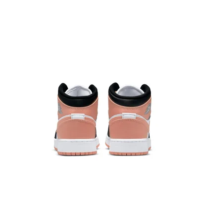 Кроссовки детские Air Jordan 1 Mid White/Peach Dm9077-108