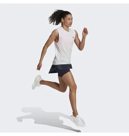 Майка жіноча Adidas Run Icons Running Muscle Tank White Hk9117