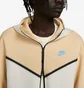 Толстовка чоловіча Nike Sportswear Tech Fleece Full Zip Hoodiee Beige/White DV0537-252