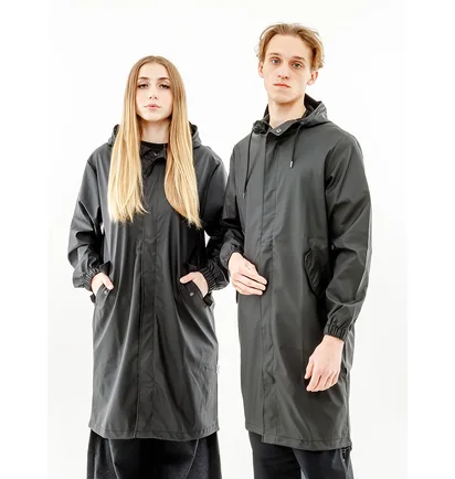 Пальто унісекс Rains Jackets Black 1814-BLACK