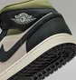 Кроссовки мужские Air Jordan 1 Mid Se Black/Beige HV4091-102