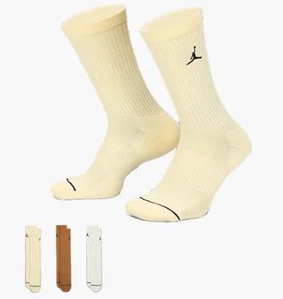 Носки унисекс Air Jordan Ed Cush Poly Crew Multi (3 пары) DX9632-919