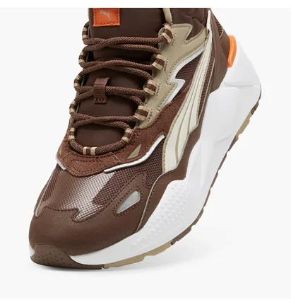 Кроссовки унисекс Puma Rs-X Hi Sneakers Brown 392718-08