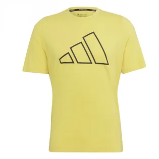 Футболка чоловіча Adidas Ti 3Bar Tee Yellow HK9530