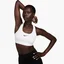 Топ женский Nike Swoosh Medium Support White DX6821-100
