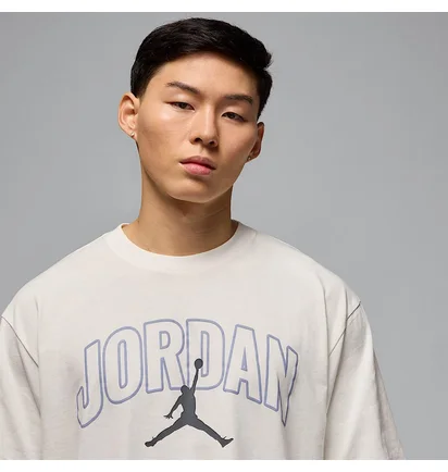 Футболка мужская Air Jordan Brk Arch Jd Hbr Crew White IB7347-133