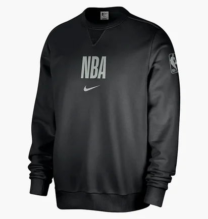 Свитшот мужской Nike Team 31 Standard Issue Dri-Fit Nba Crew-Neck Sweatshirt Black FQ3439-010