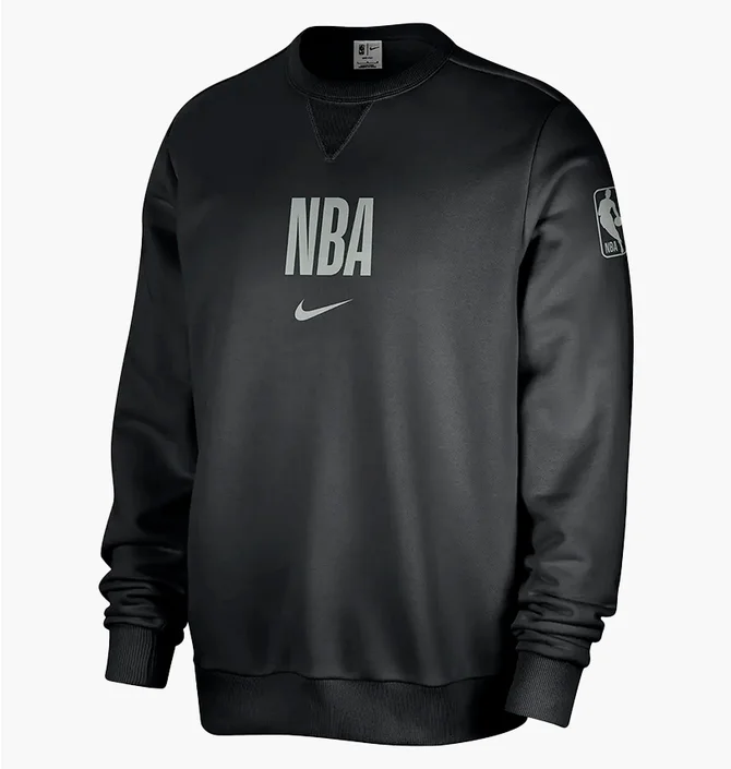 Свитшот мужской Nike Team 31 Standard Issue Dri-Fit Nba Crew-Neck Sweatshirt Black FQ3439-010