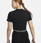 Футболка женская Nike Df Grx Ss Crop Top Black Dx0078-010