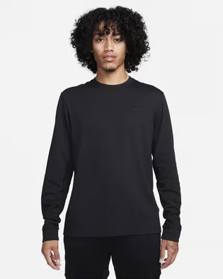 Лонгслив мужской Nike Primary Dri-Fit Long-Sleeve Versatile Top Black FB8585-010
