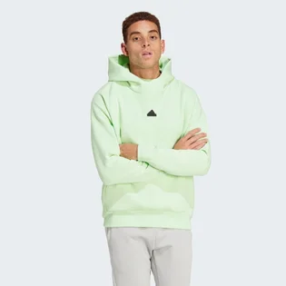 Худі чоловіче Adidas New Z.N.E. Premium Hoodie Green IR5212