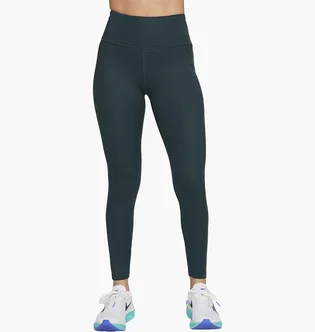 Легінси жіночі Nike Fast Mid-Rise 7/8 Printed Leggings With Pockets Blue FB4579-328