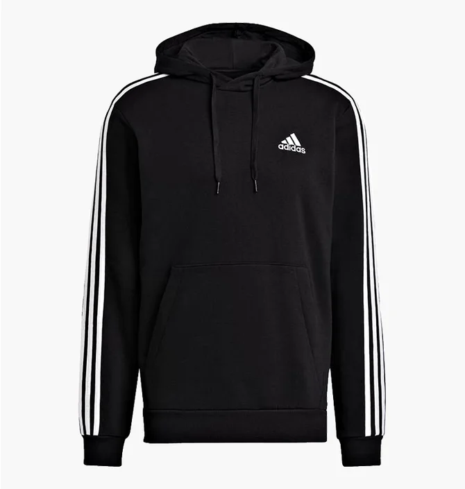 Худи мужское Adidas 3-Stripes Black GK9072
