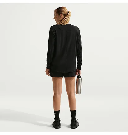 Шорти жіночі Nike One Dri-Fit Mid-Rise 3 Brief-Lined [Nike, Женщины] Black DX6010-011