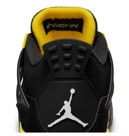 Кроссовки детские Air Jordan 4 Retro Thunder Gs Black 408452-017