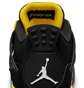 Кроссовки детские Air Jordan 4 Retro Thunder Gs Black 408452-017