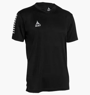 Футболка детская Select Pisa Player Shirt S/S Black 600056