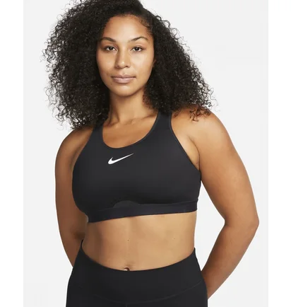 Топ женский Nike Womens High-Support Non-Padded Adjustable Sports Bra Black Dd0428-010