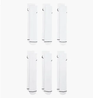 Шкарпетки Air Jordan Ed Cush Ply (6 пар) White HV6228-100