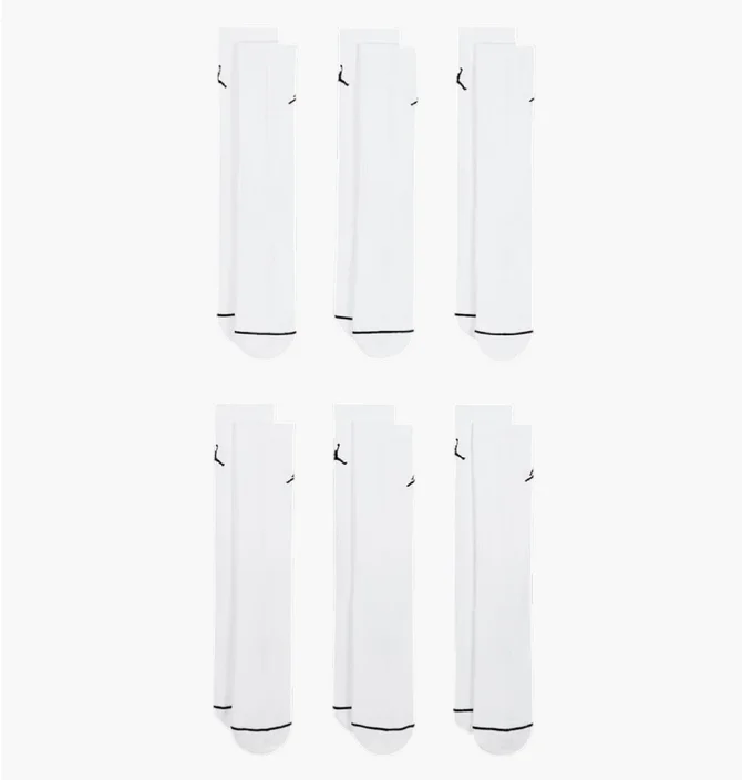 Шкарпетки Air Jordan Ed Cush Ply (6 пар) White HV6228-100