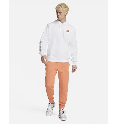 Худи мужское Nike Sportswear Standard Issue White FD0414-100