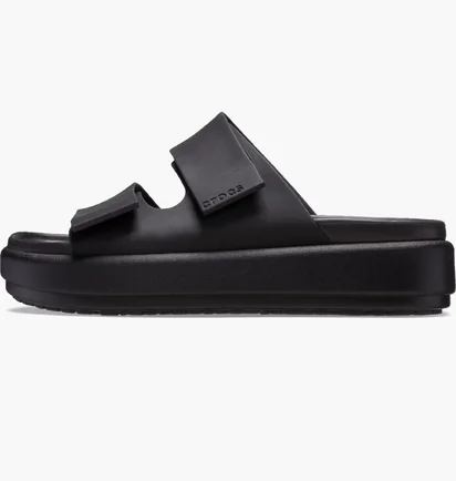 Тапочки женские Crocs Brooklyn Luxe Black 209586-060