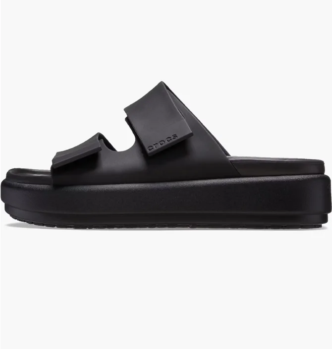 Тапочки женские Crocs Brooklyn Luxe Black 209586-060
