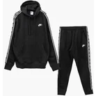Спортивный костюм мужской Nike Club Fleece Graphics Hooded Track Suit Black FB7296-010