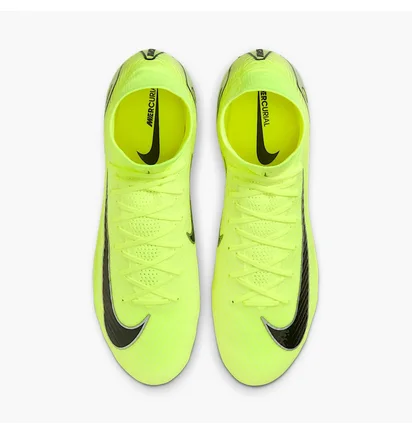 Бутсы унисекс Nike Mercurial Superfly 10 Elite Fg High Yellow FQ1454-700