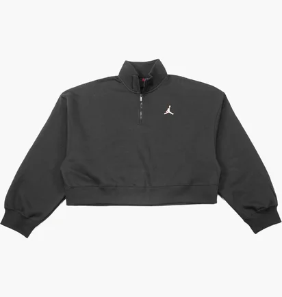 Кофта женская Nike Brk Flc Qz Top Black IH2391-010