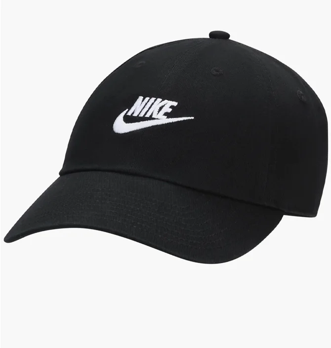 Кепка унісекс Nike Club Futura Wash Cap Black FB5368-011