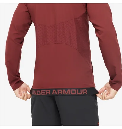 Толстовка чоловіча Under Armour Woven Perforated Windbreaker Jacket Brown 1370499-690