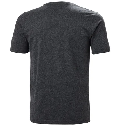 Футболка мужская Helly Hansen Logo T-Shirt Black 33979-982